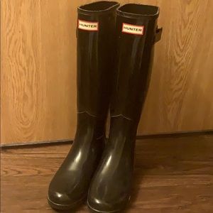 Womens Hunter Waterproof Rain Boot Size 7